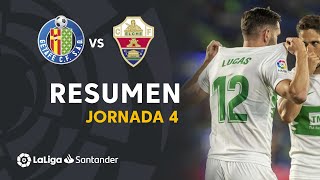 Resumen de Getafe CF vs Elche CF 01 [upl. by Edsel812]