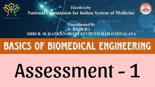 Section 1  Biomedical Engineering Answer Key  NCISM Electives [upl. by Jaquenetta210]