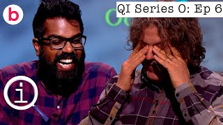 QI Series O Episode 6 FULL EPISODE  With Matt Lucas Romesh Ranganathan amp Liza Tarbuck [upl. by Shanleigh405]