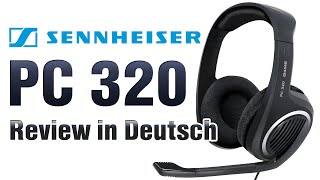 Sennheiser Headset PC320 Review German [upl. by Schramke]