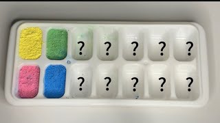 Making ten colour from yellowpinkgreen and blue colour satisfying colourmixing tutorial [upl. by Eladnyl]