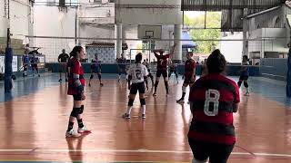 Flamengo 1 x 2 Aerovoley  50 set 1 [upl. by Alphonso]