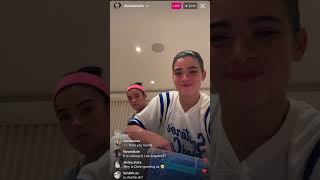 DIXIE DAMELIO INSTAGRAM LIVE Dixie And Charlie Damelio bondFIGHT 080623 [upl. by Ydnarb719]