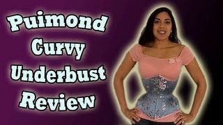 Puimond PY09 Curvy Underbust Corset Review  Lucys Corsetry [upl. by Ramirol]