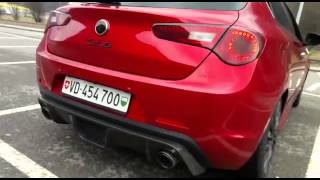 Giulietta QV Ragazzon exhaust valve remote control [upl. by Ymmak245]