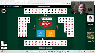 5 hands against a top bridge player Adam Wildavsky 26th June 2024 [upl. by Infield]