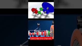 machine amazingfacts experiment mechanical gears physics tech science [upl. by Bradshaw428]