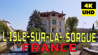 LIslesurlaSorgue  France in 4K UHD [upl. by Hutner]