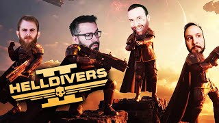 The DREAM TEAM Defending Democracy 🦅 Helldivers 2 w SeaNanners BruceGreene hutch [upl. by Egreog]