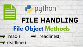 Python File Handling PT43  read readline readlines Function  CLASS 12 XII Computer Science [upl. by Anytsyrk]