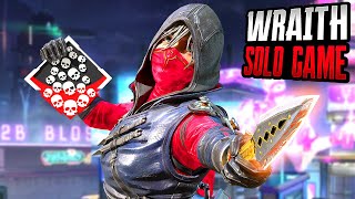 WRAITH SOLO 25 KILLS AND 5900 DAMAGE ABSOLUTELY AMAZING Apex Legends Gameplay [upl. by Naitsyrk]