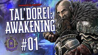 DampD 5e  TALDOREI AWAKENING  Chegada em Kymal  Episódio 1 [upl. by Enitnatsnoc888]