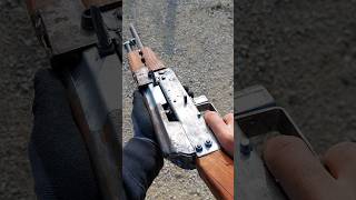 Self Made AK47 1947 Model From Scrap Metal Not Working [upl. by Odelle]