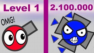 Diepio LEVEL 1 Vs 2Mil SCORE PLAYER  Diepio NEW FUNNY MOMENTS FT WORMATIO [upl. by Malone463]