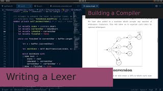 Feersum Scheme  Writing a Lexer [upl. by Pernick]