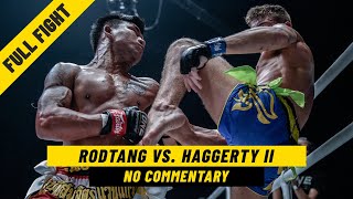 Rodtang vs Jonathan Haggerty II  Full Fight WITHOUT Commentary [upl. by Retsehc]