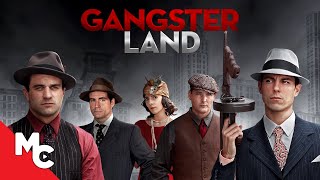 Gangster Land  Full Action Crime Movie [upl. by Ariajaj54]