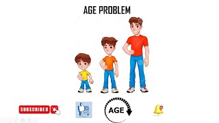 AGE PROBLEMS  Word problem techniques  age problem tricks and shortcut  digital academy 10 [upl. by Ardnajela]