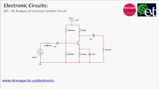 Common Emitter Amplifier [upl. by Sawyor]