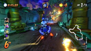 CTR Nitro Fueled Aku Cup as Geary Hard Mode PS5 [upl. by Rea]