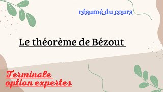 le théorème de Bézout [upl. by Vidda]