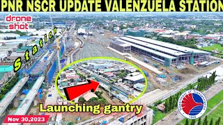 PNR NSCR UPDATE VALENZUELA STATION DEPOTNov 302023build3xbuild better more [upl. by Mendel]