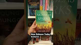 New Released Nicholas Sparks Book  Dreamland booktube nicholassparks dreamland [upl. by Chae538]