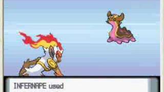 MONFERNO evolve in to INFERNAPE [upl. by Garibold]