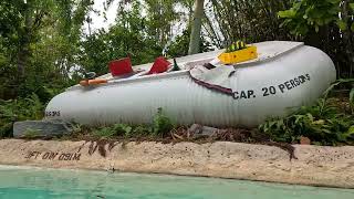 Castaway Creek Lazy River at Typhoon Lagoon in 4KApril 2024 [upl. by Oigaib]