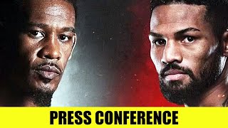 Daniel Jacobs vs Shane Mosley Jr • LIVE PRESS CONFERENCE [upl. by Atteirneh]