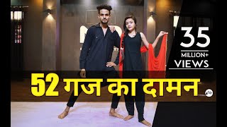 52 Gaj Ka Daman  Dance Video With Tutorial  Bollywood Dance Choreography [upl. by Keller]