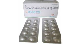 Q SOL SR 100 Tablets Quetiapine SustainedRelease 100 mg [upl. by Aihsercal]