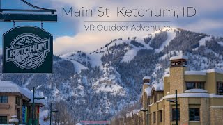 Ketchum Idaho  Main Street  VR Walk with Lofi Beat [upl. by Fredra]