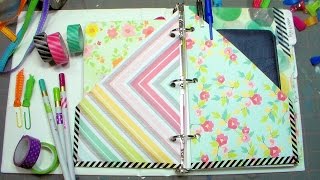 Cheap DIY Planner Tutorial [upl. by Aneris]