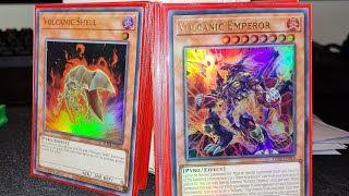 VOLCANICS ARE BACK YuGiOh Volcanic deck profile soulburning volcano [upl. by Kettie]