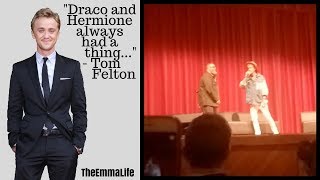 TOM FELTON CONFIRMS HE SHIPS DRAMIONE  THOUGHTS ON DRAPPLE [upl. by Yolande976]