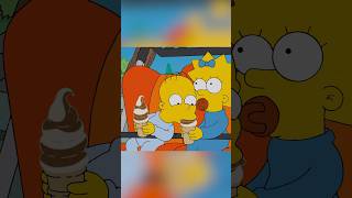 Maggie’s Ice Cream Snatched by Jr 🍦thesimpsons homersimpson maggiesimpson shorts [upl. by Winterbottom]