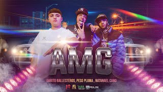 Natanael Cano x Gabito Ballesteros x Peso Pluma  AMG [upl. by Yuht]