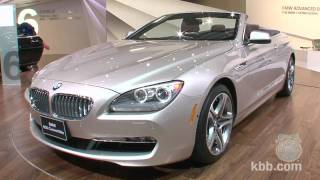 2012 BMW 6 Series Convertible  2011 Detroit Auto Show [upl. by Itnahsa34]