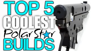 Top 5 Coolest PolarStar Builds PolarStar Airsoft Countdown [upl. by Eniak]