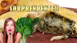 Como hacer empanadas de acelgas con jamon queso y huevo [upl. by Graubert889]