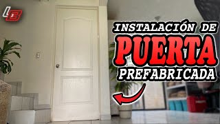 🚪Cómo instalar PUERTA PREFABRICADA de las del quothome centerquot🚪  Los Bestauradores [upl. by Naneik426]