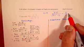 Limit with Rationalization and Variable Substitution [upl. by Pacien]