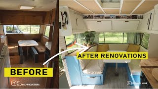 Caravan Build amp Renovations Part 1  Building our TINY HOME [upl. by Sivraj876]