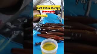 Foot Reflex Therapy at Pondicherry leg pain tamil foot reflexes pondy massage health life [upl. by Yetti]