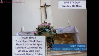 St Josephs Church Tilehurst  LIVE [upl. by Belshin]