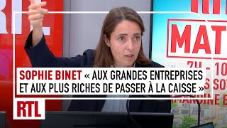 quotAux grandes entreprises et aux plus riches de passer à la caissequot [upl. by Feriga]