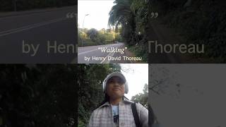 quotwalkingquot by henry david thoreau [upl. by Anawat]