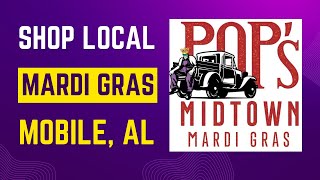 Shop Local for Mardi Gras in Mobile ALPop’s Midtown [upl. by Vitalis]