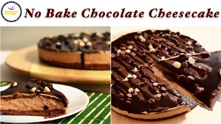 NoBakeChocolateCheeseCake How to make No Bake Chocolate Cheesecake [upl. by Blithe137]